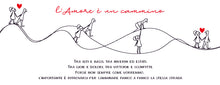 Carica l&#39;immagine nel visualizzatore di Gallery, Mug &quot;Cammino assieme&quot; con dedica personalizzata
