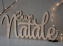 Carica l&#39;immagine nel visualizzatore di Gallery, Scritta Buon Natale
