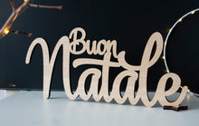 Carica l&#39;immagine nel visualizzatore di Gallery, Scritta Buon Natale
